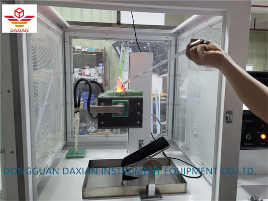 Ropa de protección Tester de resistencia a los salpicaduras de metal fundido líquido según la norma ISO9185