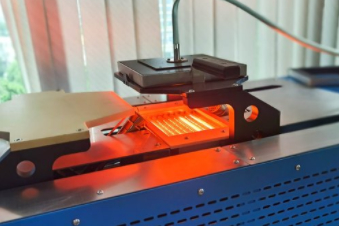 Máquina de ensayo de laboratorio TPP Ensayos de fuego según ASTM F2700