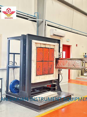 BS EN 13823 Prueba de laboratorio SBI Prueba de máquinas de materiales de construcción Prueba de aparatos de ensayo de objetos de combustión única
