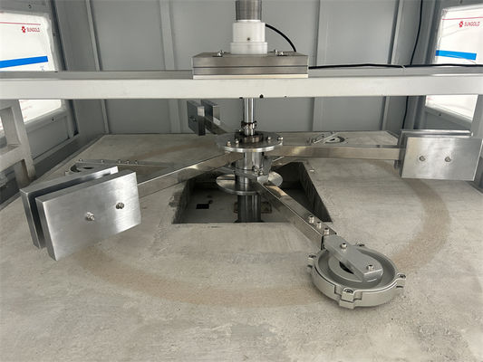 DAM Darmstadt Máquina de ensayo de abrasión Máquina de ensayo de laboratorio Norma EN 17092