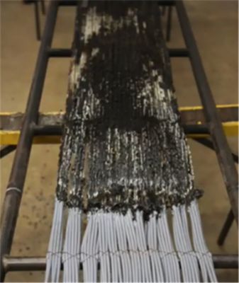 Probador de combustión de haces de cables y alambres, Máquina de prueba de cables y alambres en haces instalados verticalmente