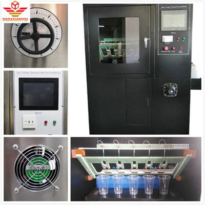 Equipo de ensayo de caucho de pista inclinada y máquina de ensayo de erosión