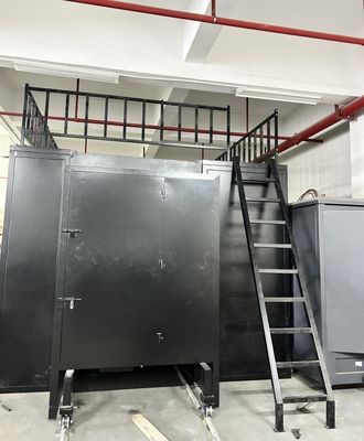 Compra de equipos de ensayo de fuego EN 13823 Máquina de ensayo de fuego SBI para laboratorio de un solo elemento en combustión