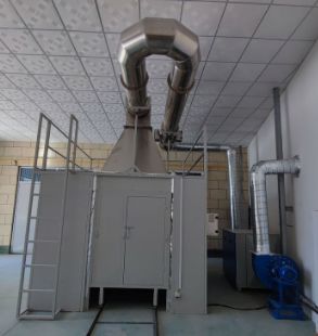 Compra de equipos de ensayo de fuego EN 13823 Máquina de ensayo de fuego SBI para laboratorio de un solo elemento en combustión