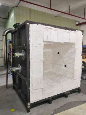 ISO 834-1 Equipo de ensayo de incendio en hornos de ensayo de incendio