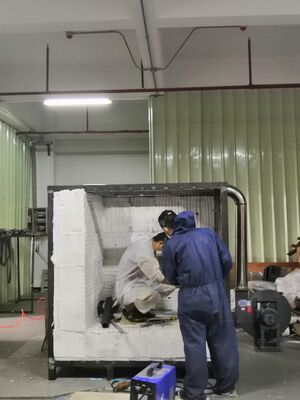 ISO 834-1 Equipo de ensayo de incendio en hornos de ensayo de incendio