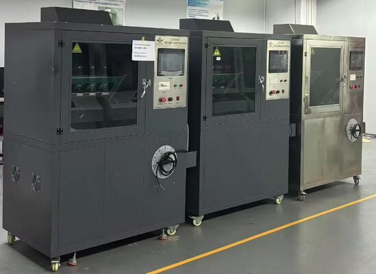 La máquina de prueba de chispa de fuga de alto voltaje está estrictamente diseñada y fabricada de acuerdo con GB/T6553-2003 e IEC60587-1984.