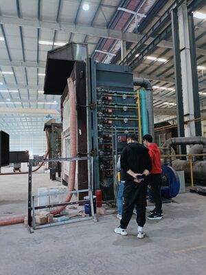 En13381-8 Prueba de resistencia al fuego estándar DX8364 para componentes de construcción: hornos verticales y horizontales Máquina de prueba de laboratorio contra incendios ISO834-1
