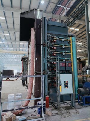 En13381-8 Prueba de resistencia al fuego estándar DX8364 para componentes de construcción: hornos verticales y horizontales Máquina de prueba de laboratorio contra incendios ISO834-1