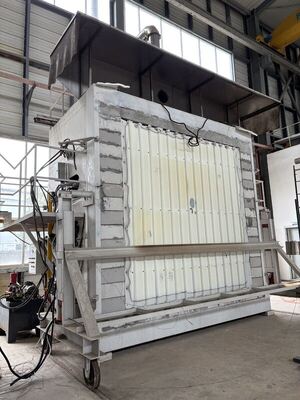 Horno de prueba de resistencia al fuego horizontal ISO 834-1 para vigas de suelo y losas de techo