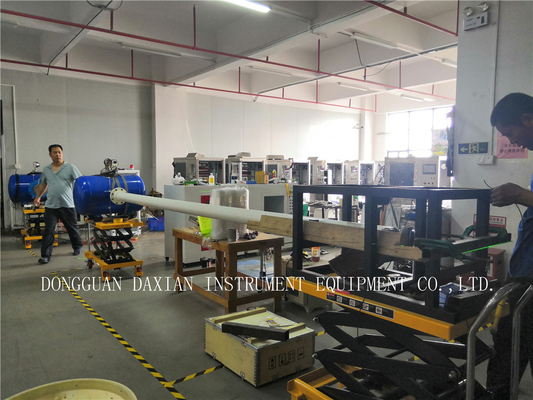 Cañón de la resistencia de impacto del misil del equipo de prueba de los materiales de construcción de ASTM E1996-2008