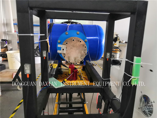 Cañón de la resistencia de impacto del misil del equipo de prueba de los materiales de construcción de ASTM E1996-2008