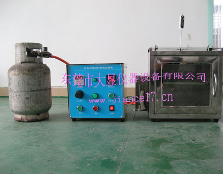 DX8337 Probador de combustión de materiales interiores de automóviles