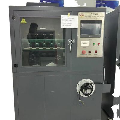 Distancia precisa de electrodo de 50,0 mm ± 0,1 en la máquina de prueba de material aislante DX8427