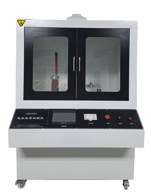 DX8388 Material de aislamiento sólido Máquina de prueba de resistencia eléctrica Diseño de estampado en caliente 1% de precisión