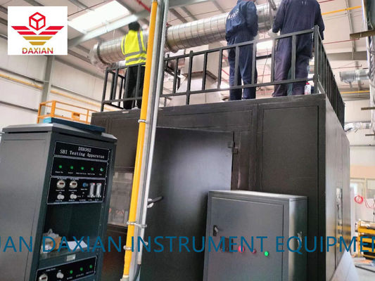 Proveedor de equipos de ensayo de inflamabilidad EN 13823 Máquina de ensayo de un solo elemento en combustión SBI