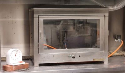 EN ISO 11925 Prueba de inflamabilidad de los materiales de construcción - Prueba de una sola fuente de fuego