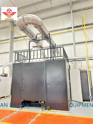 Aparato de ensayo SBI EN 13823 Máquina de ensayo de fuego de laboratorio para artículos de combustión única