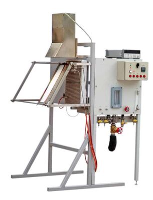 ASTME162 Máquina de ensayo de laboratorio de incendio estándar Tester de inflamabilidad de la superficie de la fuente de energía de calor radiante