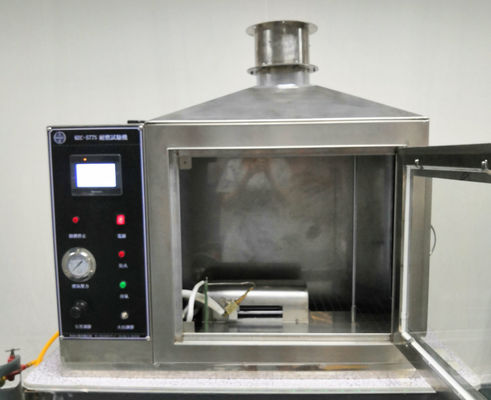 Equipo de prueba de la inflamabilidad del acero inoxidable para los materiales de construcción incombustibles ISO 11925-2